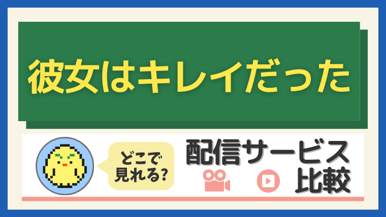 「彼女はキレイだった」はどこで見れる？配信サービス比較