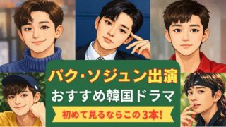 パク・ソジュン出演のおすすめ韓国ドラマ