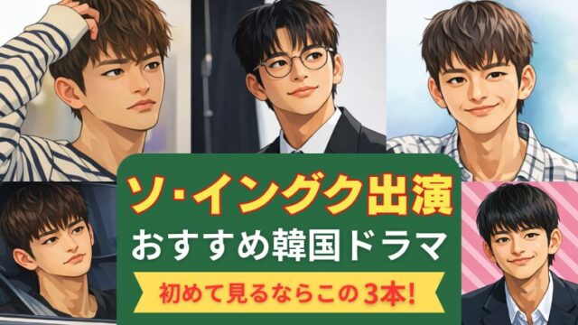 ソ・イングク出演おすすめ韓国ドラマ